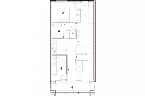 Трехкомнатная квартира в Безиграде.: 16
