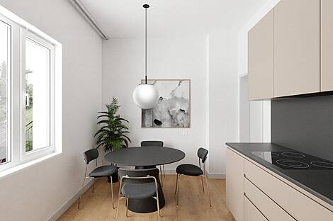 Квартира с тремя комнатами в районе Бежиград: 14