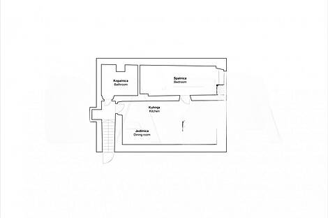 2-комнатная квартира в центре Любляны: 8