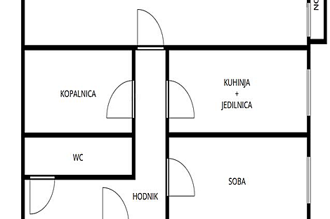 Квартира с 3 комнатами в районе Новая Шишка.: 12