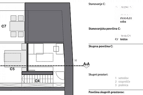 Квартира с тремя комнатами в Копере: 14