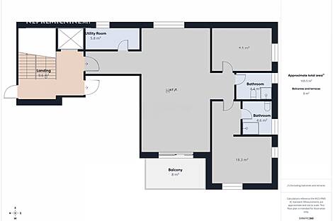 Квартира с тремя комнатами в Поле: 11