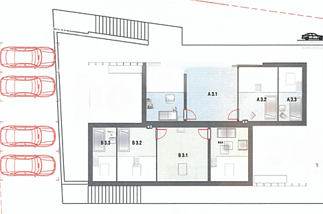 Квартира, 4,5 комнаты, Вич: 6