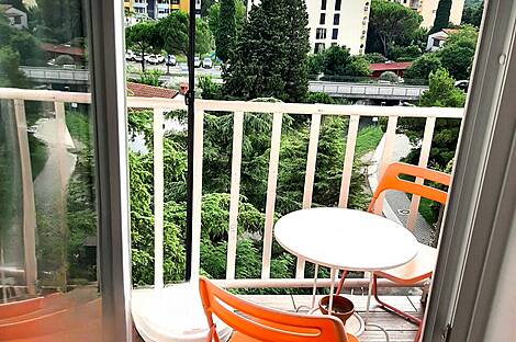 Квартира с двумя комнатами и балконом в Люции: 15