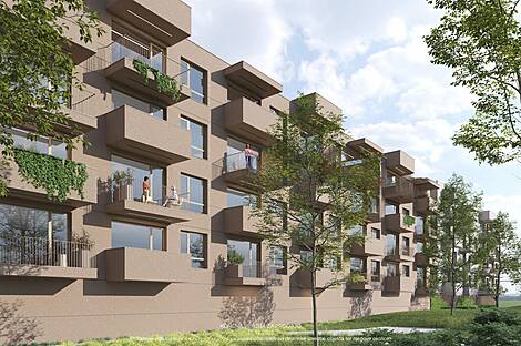 Квартира с тремя комнатами в Козине: 4