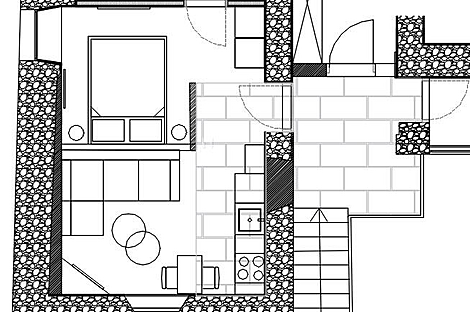 1-комнатная квартира, расположенная в Сежана: 6