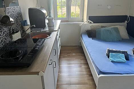 Четырёхкомнатная квартира расположена в Ново-Пиране.: 13