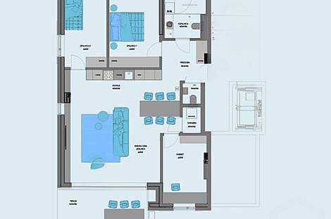 Изола: квартира с 3,5 комнатами: 8