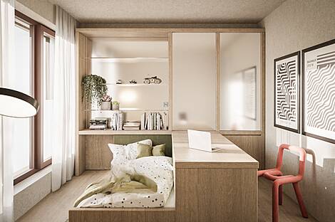 Четырёхкомнатная квартира в районе Бежиград: 2