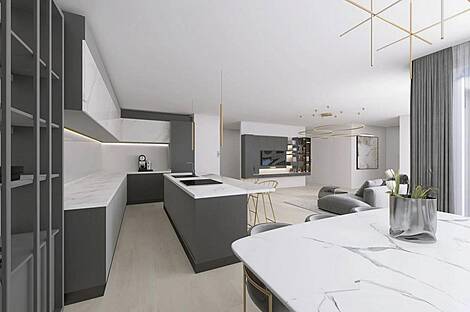 Четырёхкомнатная квартира на улице Топнишка, дом 135.: 2