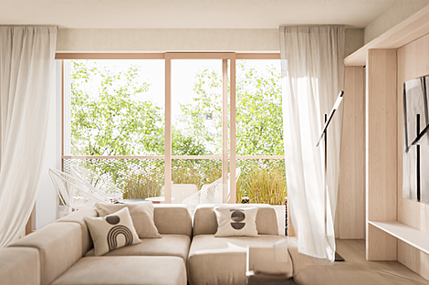 Квартира с тремя комнатами в районе Бежиград: 4