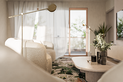 Квартира с тремя комнатами в районе Бежиград: 11