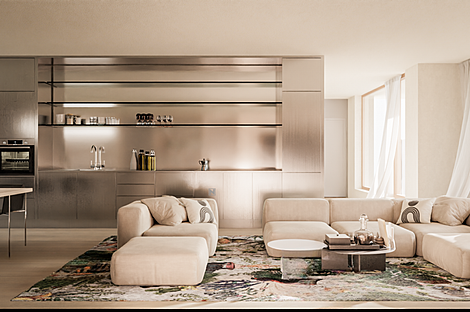 Трёхкомнатная квартира в Бежиграде: 4