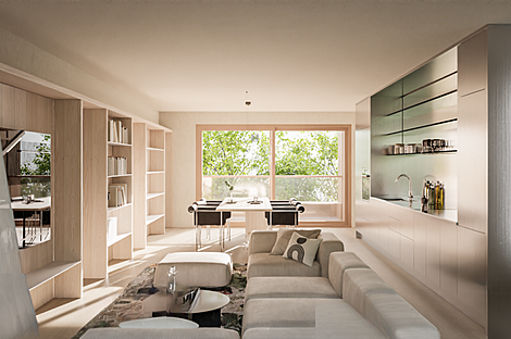 Трёхкомнатная квартира в Бежиграде: 5