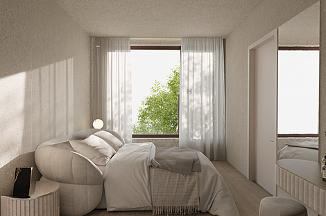 Трёхкомнатная квартира в Бежиграде: 18