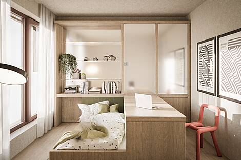 Четырехкомнатная квартира, Любляна: 2