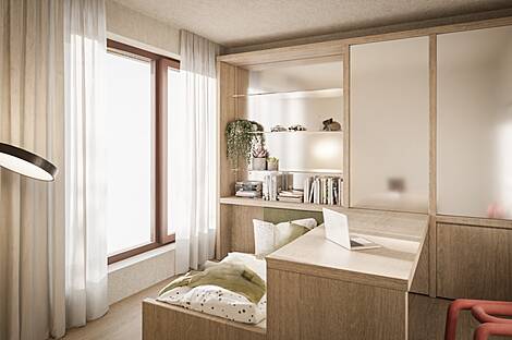 Квартира с четырьмя комнатами в Любляне: 2