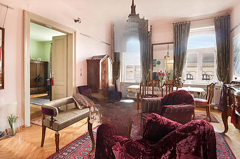 Центр: трёхкомнатная квартира: 3