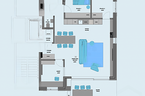 Квартира с 3.5 комнатами в Изоле.: 9