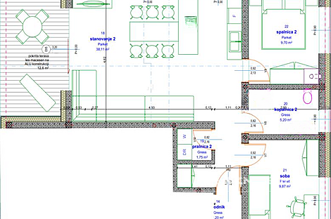Трехкомнатная квартира, расположенная на улице Брдо.: 2