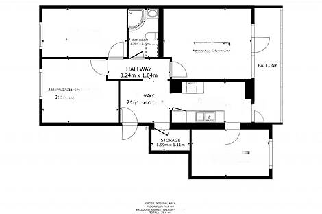 Квартира с четырьмя комнатами Копер: 11