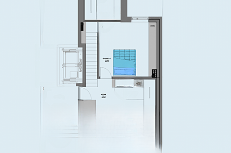 Квартира с тремя комнатами в Изоле: 10
