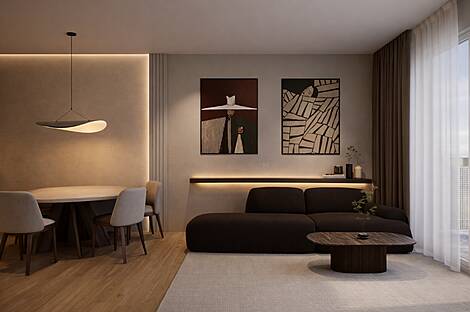 Трехкомнатная квартира в Городском Логу: 2