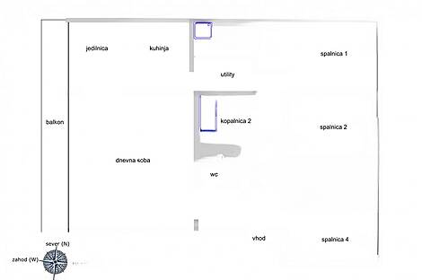 Пятикомнатная квартира или больше, расположенная на Мостец.: 9