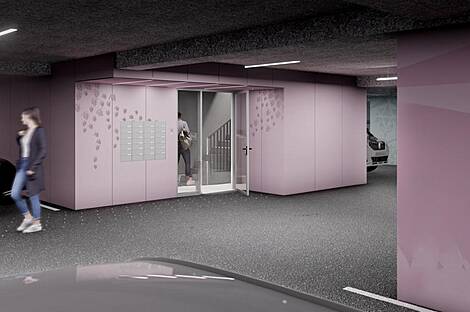 Двухкомнатная квартира в районе Новая Любляна: 11