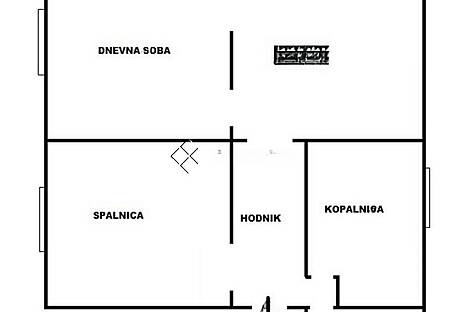 Квартира с тремя комнатами на улице Доленская.: 11