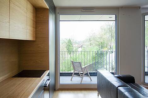 Квартира с тремя комнатами в Ново Брдо: 1