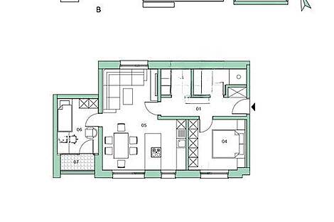 Квартира с тремя комнатами в районе Бежиград.: 13