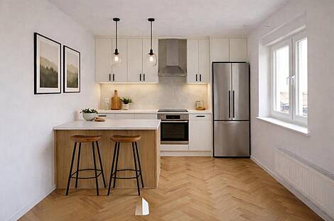 Трёхкомнатная квартира, расположенная в Ново Брдо: 5