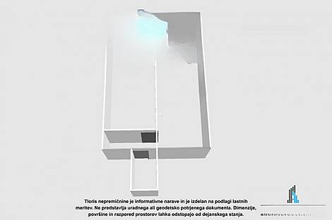 Квартира с одной комнатой в центре Изолы: 10