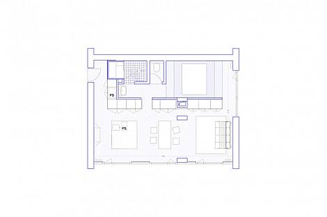 Двухкомнатная квартира в Новом Бежиграде: 15