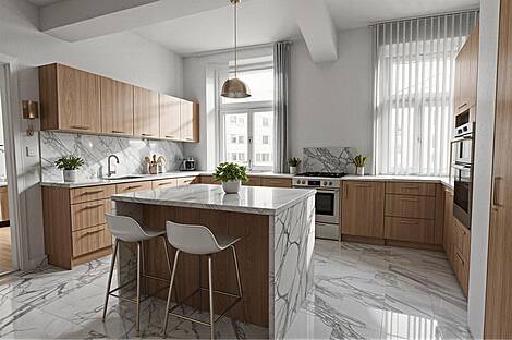 Апартаменты с четырьмя комнатами Шишка: 7