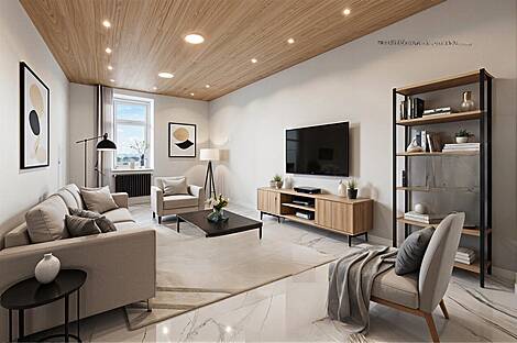 Апартаменты с четырьмя комнатами Шишка: 10