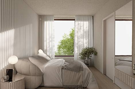 Квартира с двумя комнатами в Бежиграде: 10