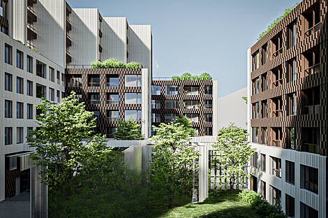 Квартира с двумя комнатами в Бежиграде: 11