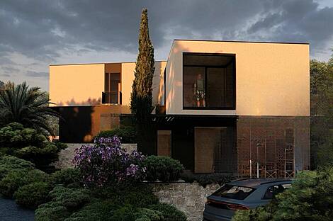 Объект Б на Бошамарине - это дом.: 2