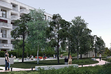 Двухкомнатная квартира в Новая Любляна, район Бежиград: 5