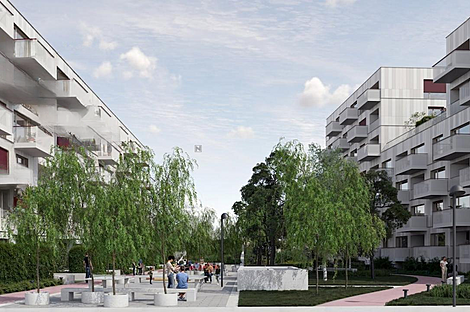 Двухкомнатная квартира в Новая Любляна, район Бежиград: 6