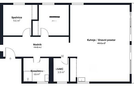 Четырехкомнатная квартира Новая Вич: 24
