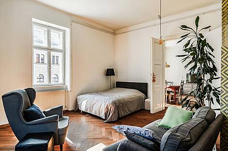 Трёхкомнатная квартира в центре: 2