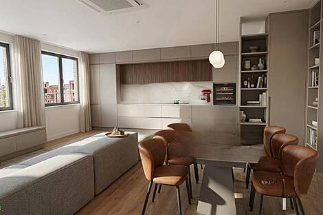 Новая трехкомнатная квартира в Копере: 3