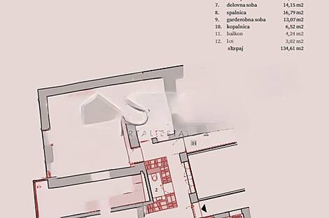 3,5-комнатная квартира в центре Любляны: 11