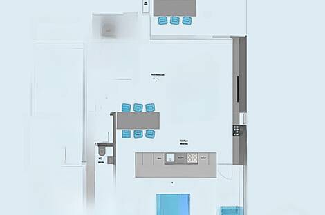 Квартира с тремя комнатами в Изоле.: 13