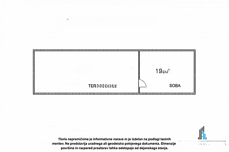 Квартира с двумя комнатами в Пиране: 9